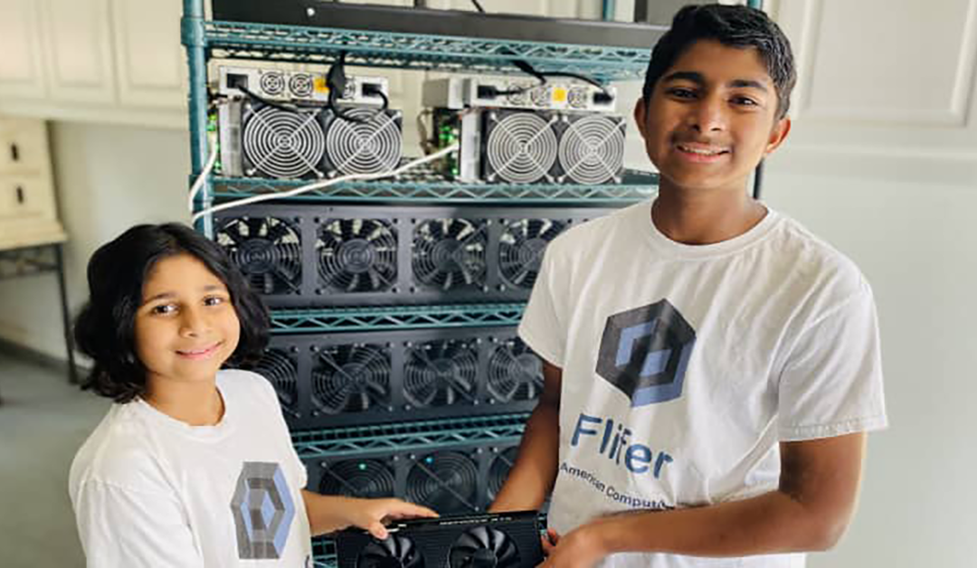 These 14- and 9-year-old Texas siblings earn over $30,000 a month mining cryptocurrency