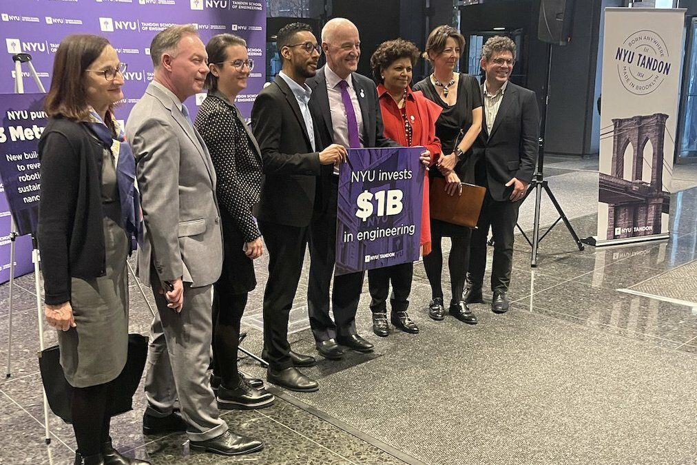 NYU investing $1 billion in Tandon School of Engineering
