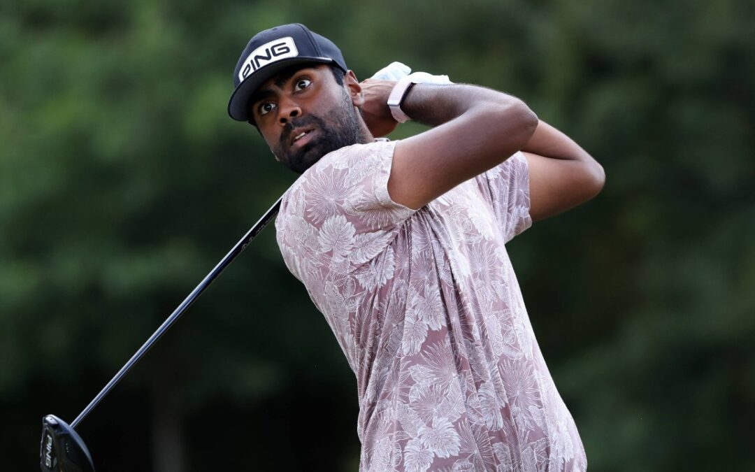 Indian-American Theegala moves up 30 places to tied 20th; Kitayama leads as Rahm falls