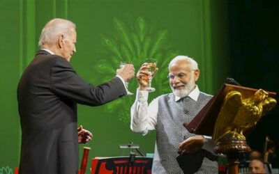 Modi, Biden share many light moments at state dinner amid praise for Indian-Americans